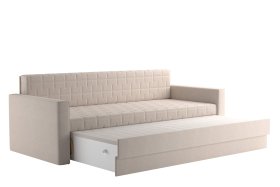 Pohovka Timea, v poťahu Matrix 2, rozložená