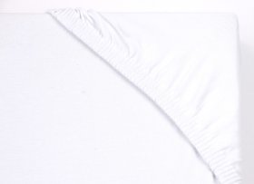 DeLuxe plachta, biela farba, detail rohu