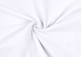 DeLuxe plachta, biela farba, detail materiálu