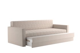 Pohovka Timea, v poťahu Matrix 2, rozložená