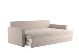 Pohovka Timea, v poťahu Matrix 2, rozložená