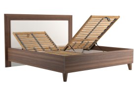 Dvojlôžko Malaga v rozmere 180x200 cm, v poťahu Loft 1, polohovanie