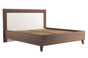 Dvojlôžko Malaga v rozmere 180x200 cm, v poťahu Loft 1, bez matracov