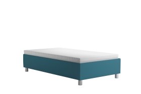 Válenda Neptun v rozměru 110x200 cm, v potahu Trinity 13 Azur, s matrací