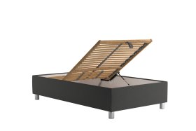 Válenda Neptun v rozměru 110x200 cm, v potahu Malmö New 95, úložný prostor