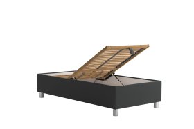 Válenda Neptun v rozměru 90x200 cm, v potahu Trinity 15, úložný prostor