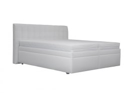 Dvojlôžko Monaco v rozmere 180x200 cm, v poťahu Loft 1