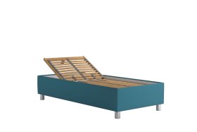 Válenda Neptun v rozměru 90x200 cm, v potahu Trinity 13 Azur, polohování hlavy