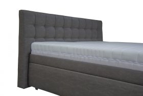 Dvojlôžko Monaco v rozmere 180x200 cm, v poťahu Nevada 26, detail čela