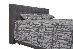 Dvojlôžko Monaco v rozmere 180x200 cm, v poťahu Nevada 26, detail čela