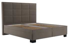 Dvojlôžko Sabrina v rozmere 180x200 cm, v poťahu Tiffany 29 Taupe, bez matracov