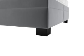 Dvojlôžko Sabrina v rozmere 180x200 cm, v poťahu Tiffany 18 Anthra, podnož