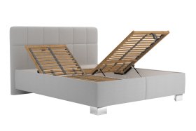 Dvojlôžko Kelly v rozmere 160x200 cm, v poťahu Malmö New 83, polohovanie