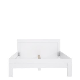 Posteľ Snore 140x200 cm, biela, bez matraca