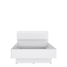 Posteľ Snore Komfort 120x200 cm, biela, bez matraca