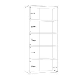 Skriňa Arko s otvorenou policou, rozmery
