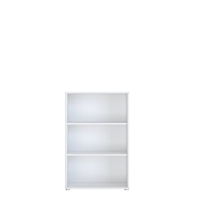 Knižnica Baur stredná, biela