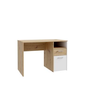 Stôl Kul biely, dub artisan