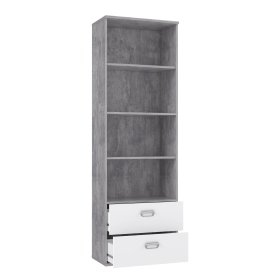 Knižnica Emar, sivá, otvorená