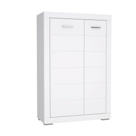 Komoda Snore 101x154 cm, biela