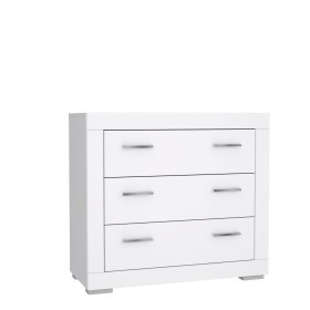 Komoda Snore 96x87 cm, biela