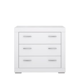 Komoda Snore 96x87 cm, biela