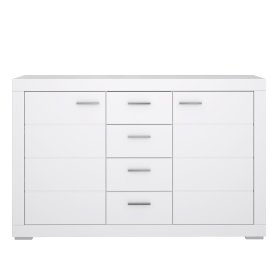 Komoda Snore 171x109 cm, biela