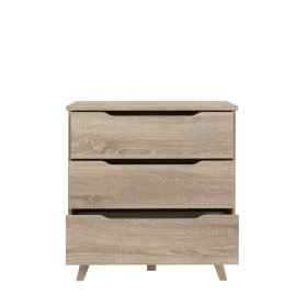 Komoda Vaur 80x86 cm, dub sonoma, otvorená