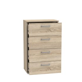 Komoda Nipo 50x82x29 cm, dub sonoma, otvorená