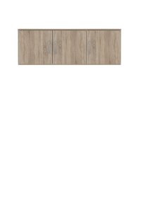 Nadstavec Nipo 122x43x53 cm, dub sonoma
