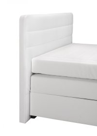 Boxspring Maria v rozmere 140x200 cm, v poťahu Loft 1, detail čela