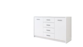 Komoda Oskol 140x83x45 cm, biela