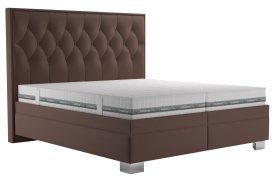 Dvojlôžko Kerstin v rozmere 180x200 cm, v poťahu Riviera 26, bez toppera