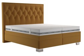 Dvojlôžko Kerstin v rozmere 180x200 cm, v poťahu Riviera 41, bez toppera